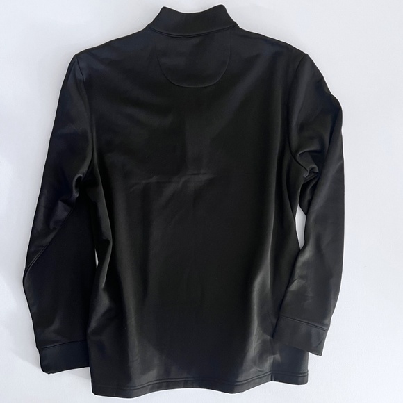 NWT Original Penguin 1/4 Zip Golf Pullover Black Men's Size Large - Picture 6 of 7